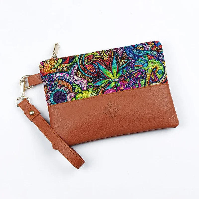 Spacious Bags With Holiday Promotions Toiletry Pouch Psychedelic