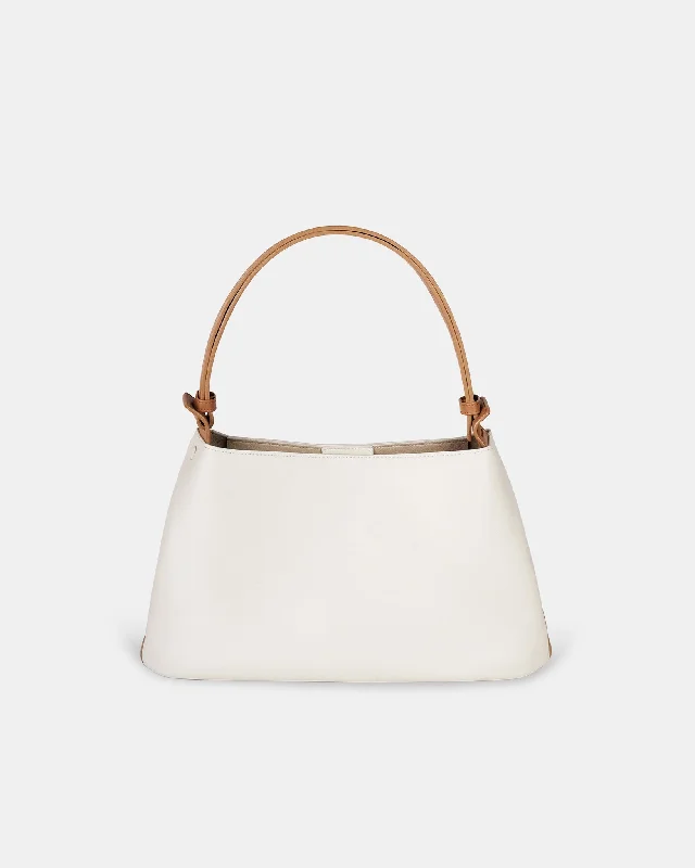 Bag Deals 🌽 Two-Tone Hobo Corn Leather – OAT & CARAMEL