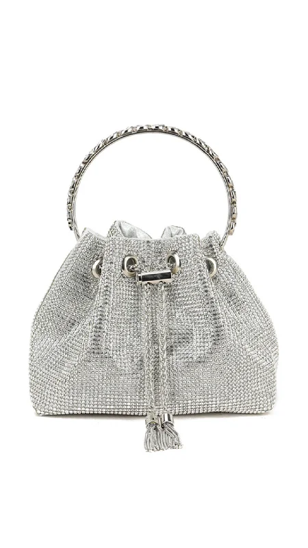 High-Quality Bags On Flash Sale Zora Clutch - Silver