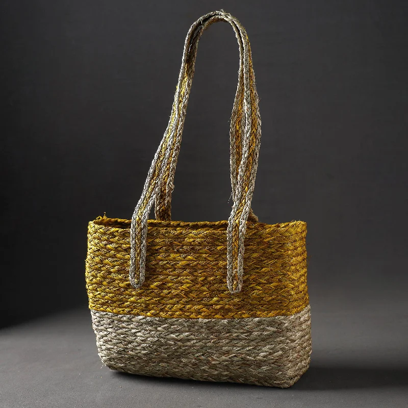 Limited Edition Bags For Collectors Multicolor - Handcrafted Sabai Grass Shopping Bag