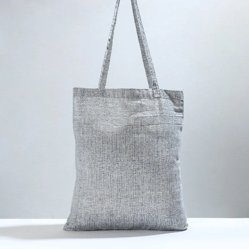 Bags With Seasonal Sales Grey - Jhiri Pure Handloom Cotton Jhola Bag 42