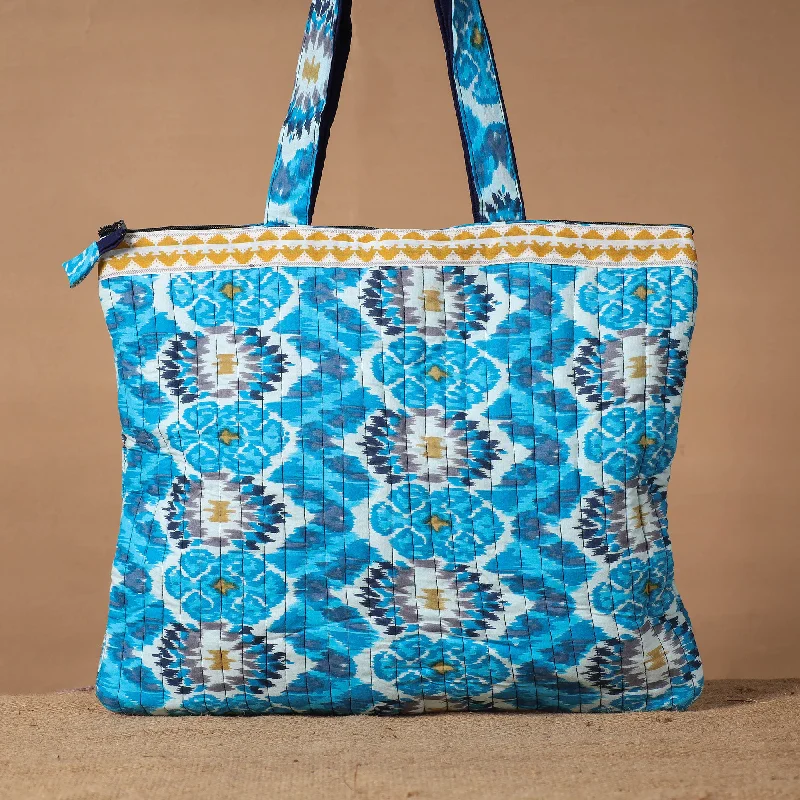Bag For Modern Fashion Blue - Handcrafted Quilted Shoulder Bag