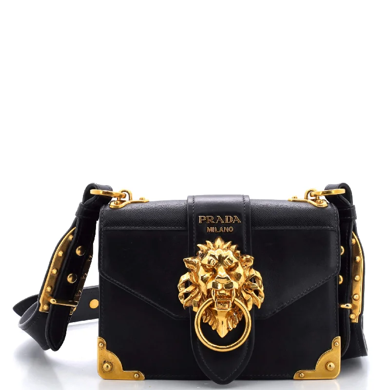 Stylish And Affordable Bags For Every Occasion Animalier Cahier Crossbody Bag City Calf and Saffiano Small