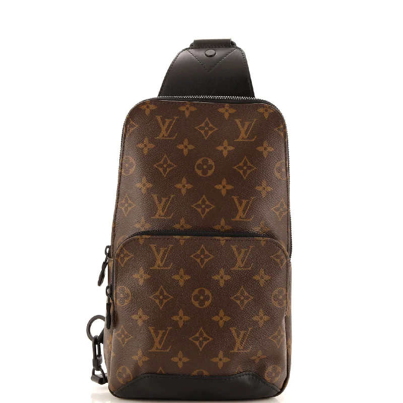 Eco-Friendly Bags With Promotions Avenue Sling Bag Macassar Monogram Canvas