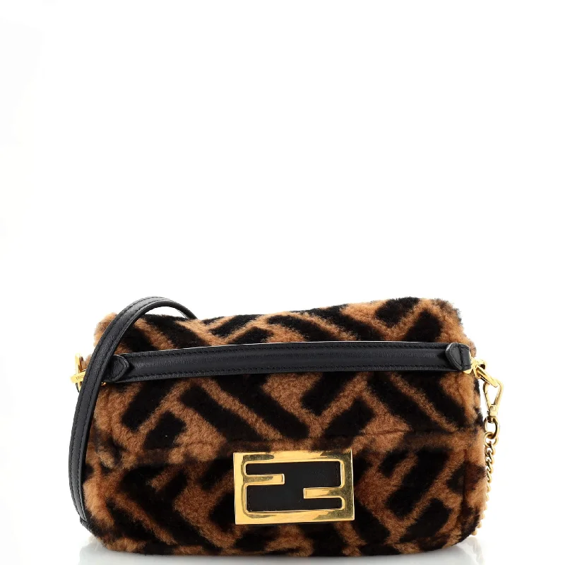 Urban Style Baguette NM Bag Zucca Shearling Mini