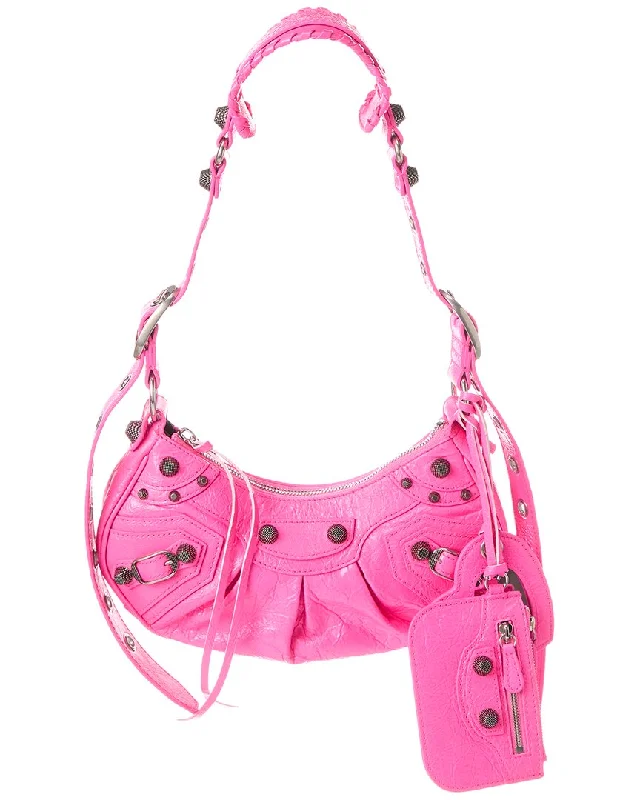 Eco-Friendly And Discounted Bags Balenciaga Le Cagole XS Leather Shoulder Bag