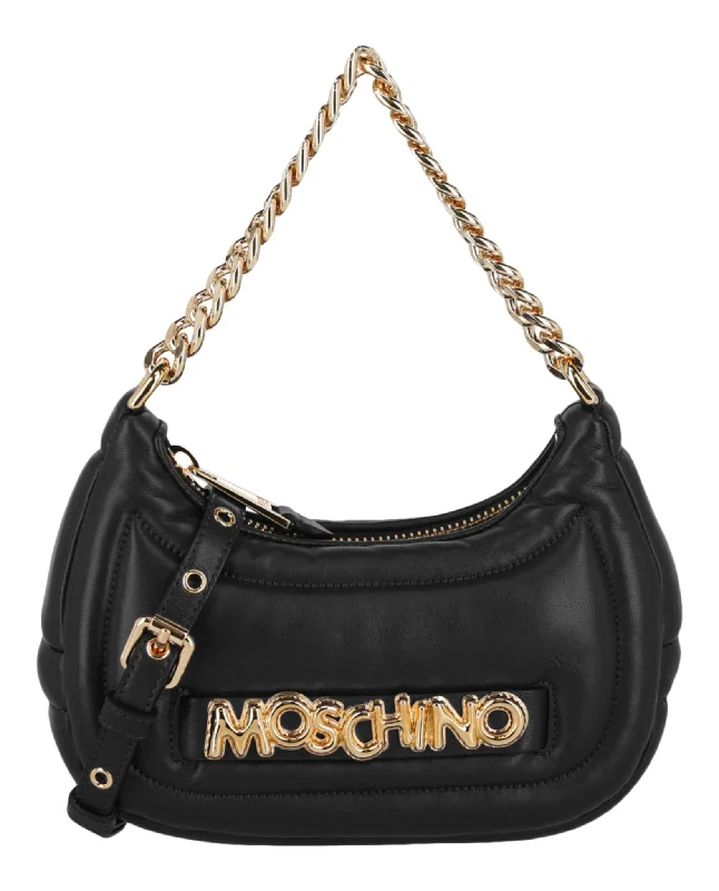 Trendy Bags Balloon Lettering Crescent Bag