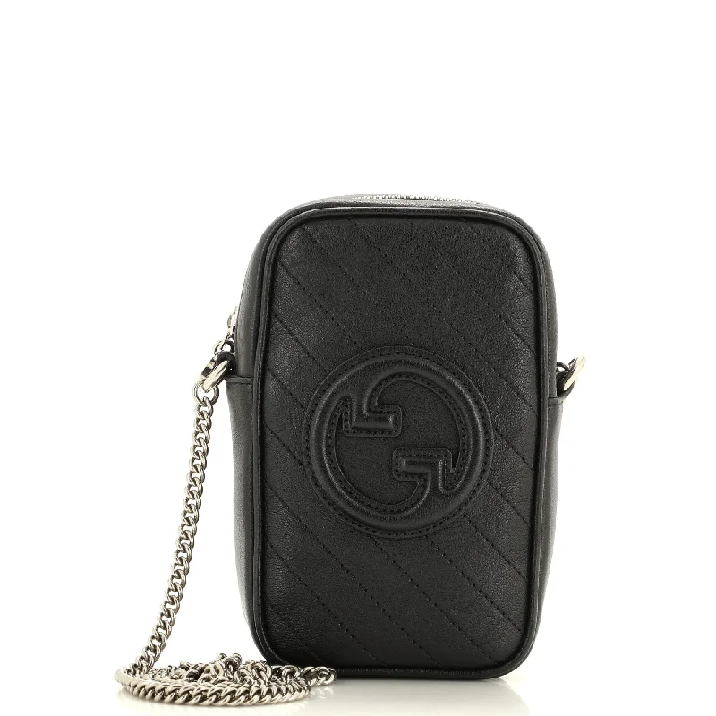 Functional Bags For Busy Moms And Dads Blondie NM Crossbody Bag Diagonal Quilted Leather Mini