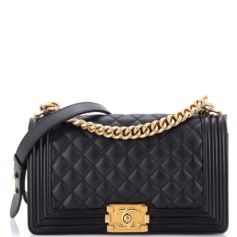 Party Bags For New Year's Eve And Special Occasions Boy Flap Bag Quilted Caviar Old Medium