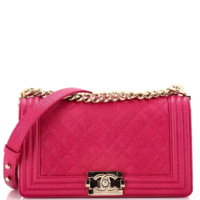 Spacious Bags With Holiday Promotions Boy Flap Bag Quilted Caviar Old Medium