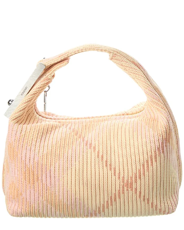 Bag For Luxury Lovers Burberry Peg Mini Check Shoulder Bag