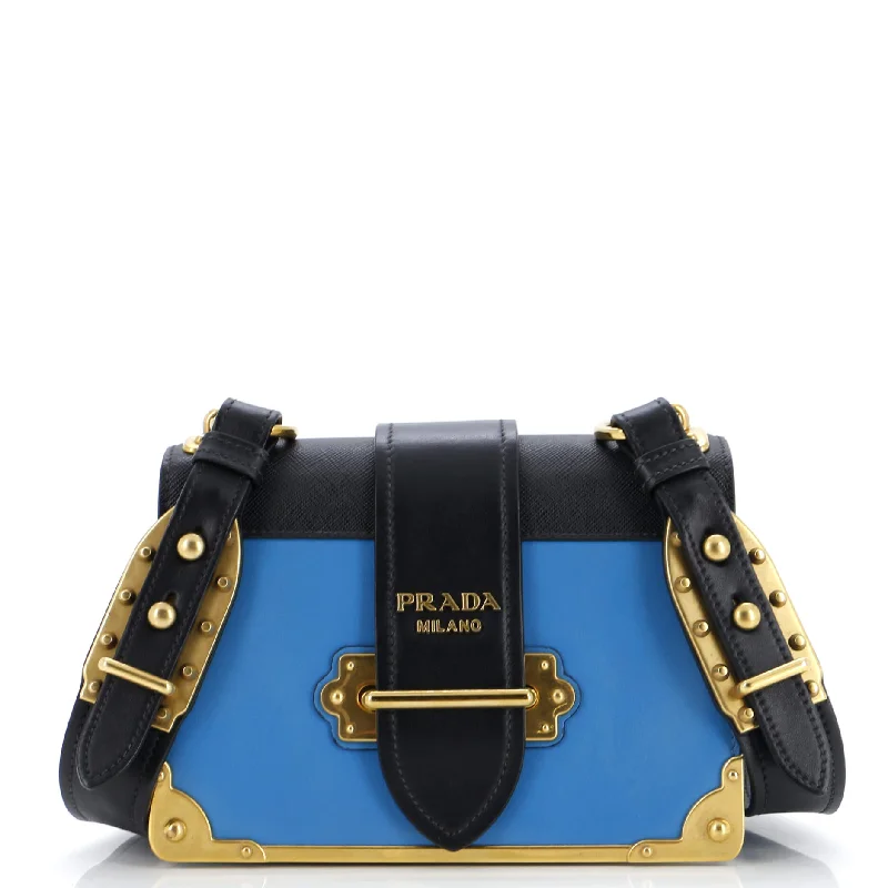 Seasonal Clearance Bags For Summer Cahier Crossbody Bag City Calf and Saffiano Small