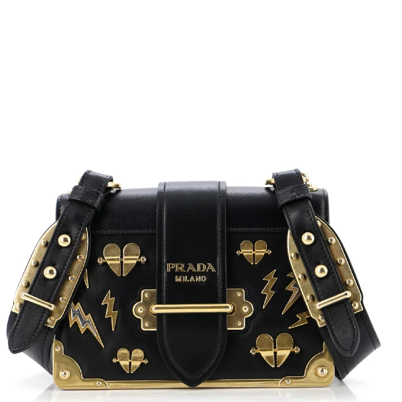 Lightweight Bags For Senior Travelers Cahier Crossbody Bag Embellished Leather Small