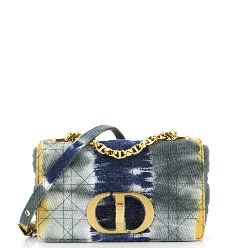 Bags For Urban And Trendy Looks Caro Bag Cannage Quilt Tie Dye Denim Small
