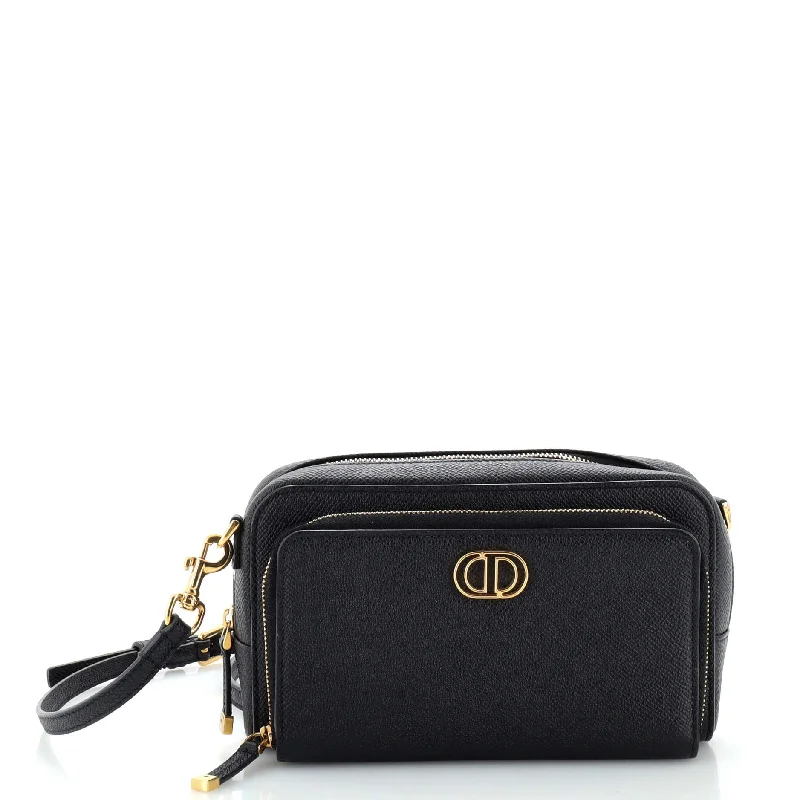 Designer Bags For Luxury Collectors Caro Double Pouch Crossbody Bag Leather
