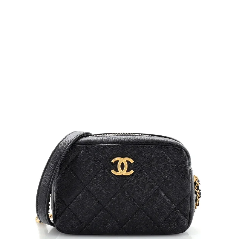 Trendy Bags For Women And Men In 2025 Chain Melody Camera Bag Quilted Caviar Small
