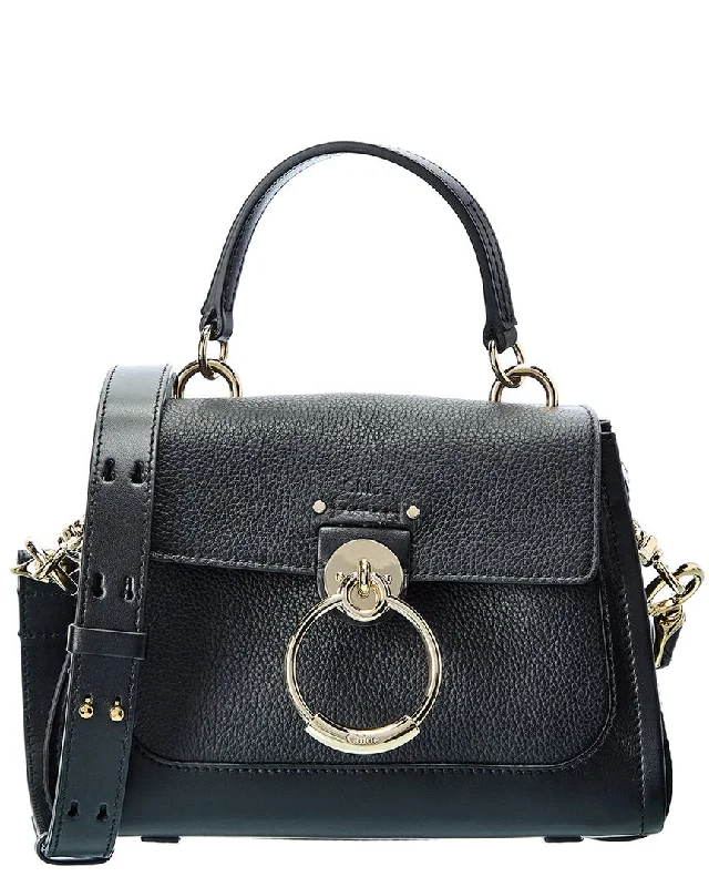 Bags With Seasonal Sales Chloé Tess Day Mini Leather Shoulder Bag