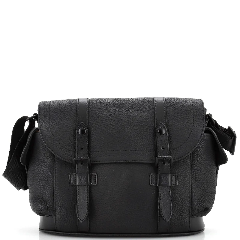 Discounted Designer Bags For Clearance Events Christopher NM Messenger Bag Taurillon Leather