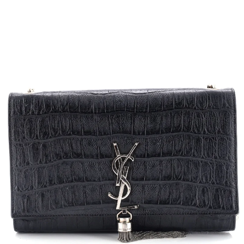 Lightweight And Functional Bags For Travel And Work Classic Monogram Tassel Crossbody Bag Leather Medium