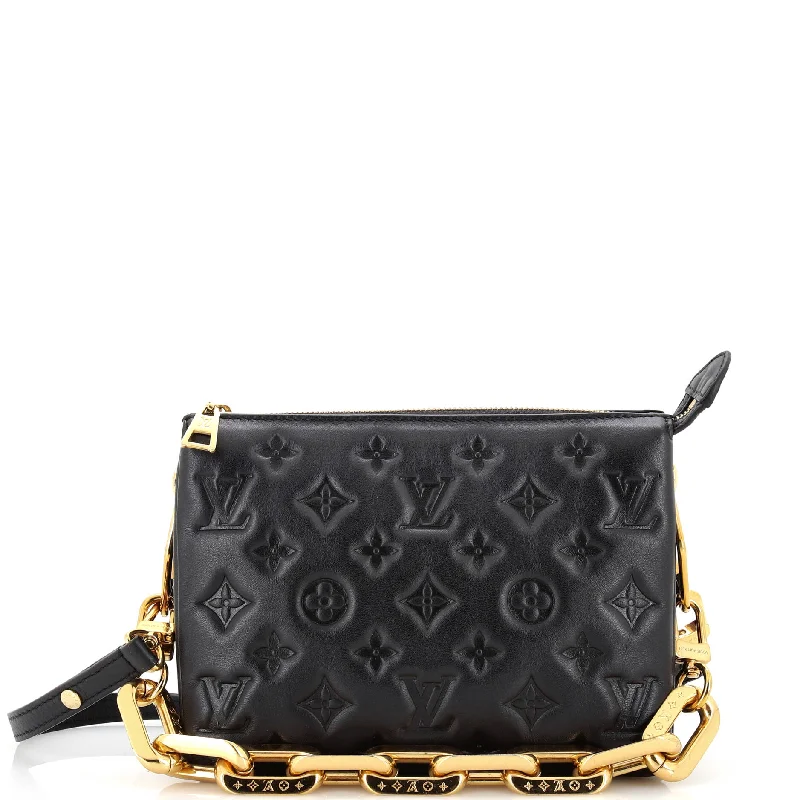 Sporty Bags For Active And Athletic Lifestyles Coussin Bag Monogram Embossed Lambskin BB Sporty Bags For Active And Athletic Lifestyles Coussin Bag Monogram Embossed Lambskin BB