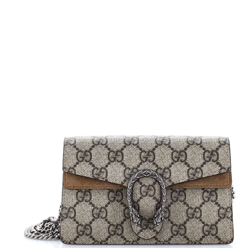 Cyber Monday Discounts On Bags Dionysus Bag GG Coated Canvas Super Mini