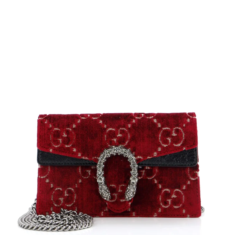 Handbag For Fashion Dionysus Bag GG Velvet Super Mini