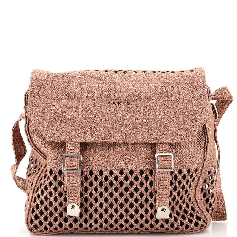 Luxury Bags On Sale Diorcamp Messenger Bag Camouflage Embroidered Canvas