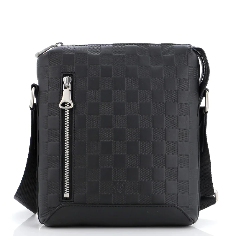Discounted Designer Bags For Clearance Sale Discovery Messenger Bag Damier Infini Leather BB Discounted Designer Bags For Clearance Sale Discovery Messenger Bag Damier Infini Leather BB