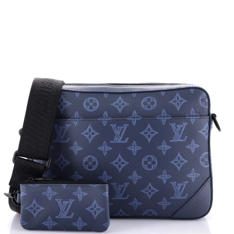 Bags With Limited-Time Deals Duo Messenger Bag Monogram Shadow Leather