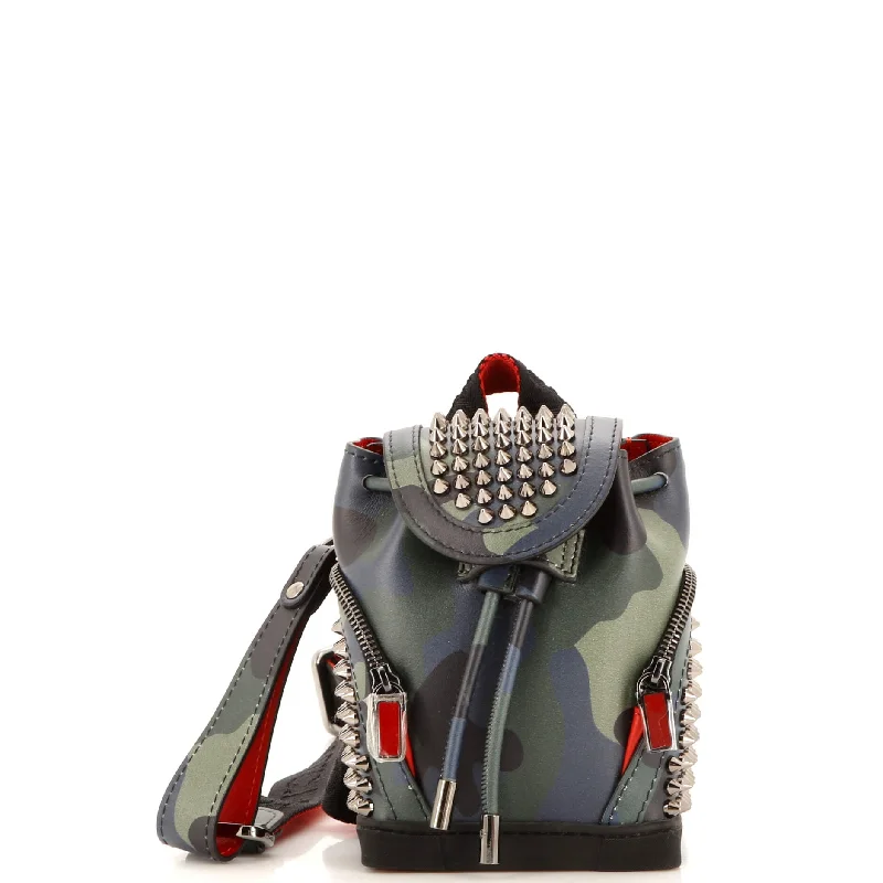 Flash Sales On Premium And High-Quality Bags Explorafunk Keyring Crossbody Bag Spiked Leather