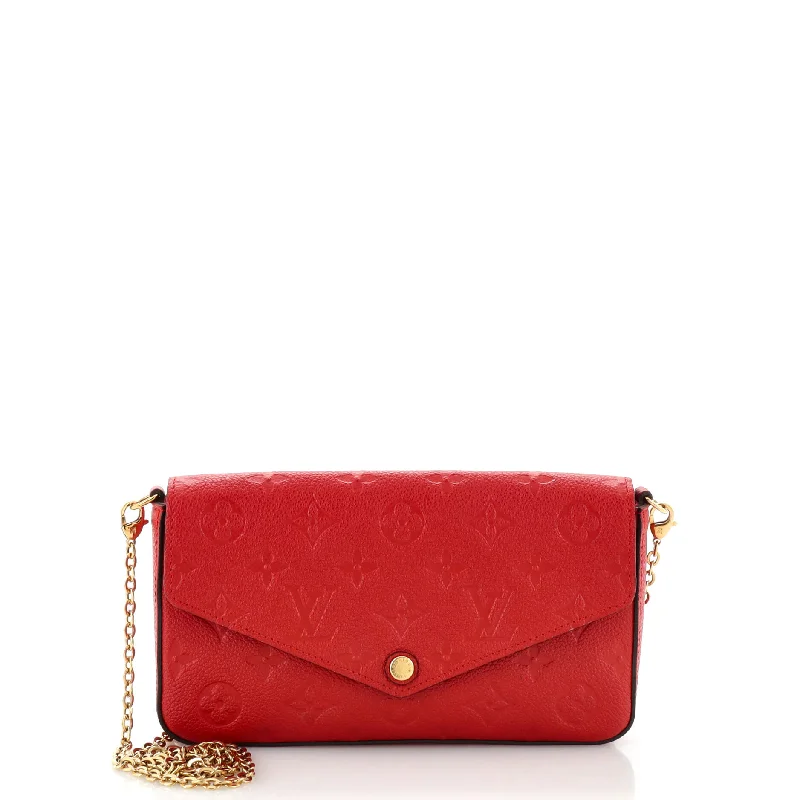 Designer Bags For Luxury Collectors Felicie Pochette Monogram Empreinte Leather