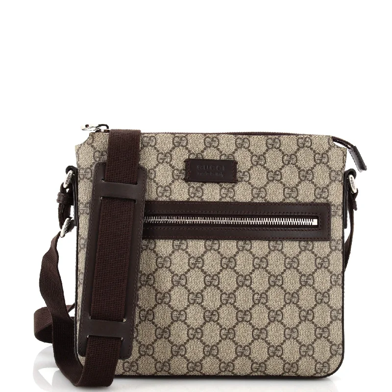 Handbag For Fashion Front Zip Messenger GG Coated Canvas Medium