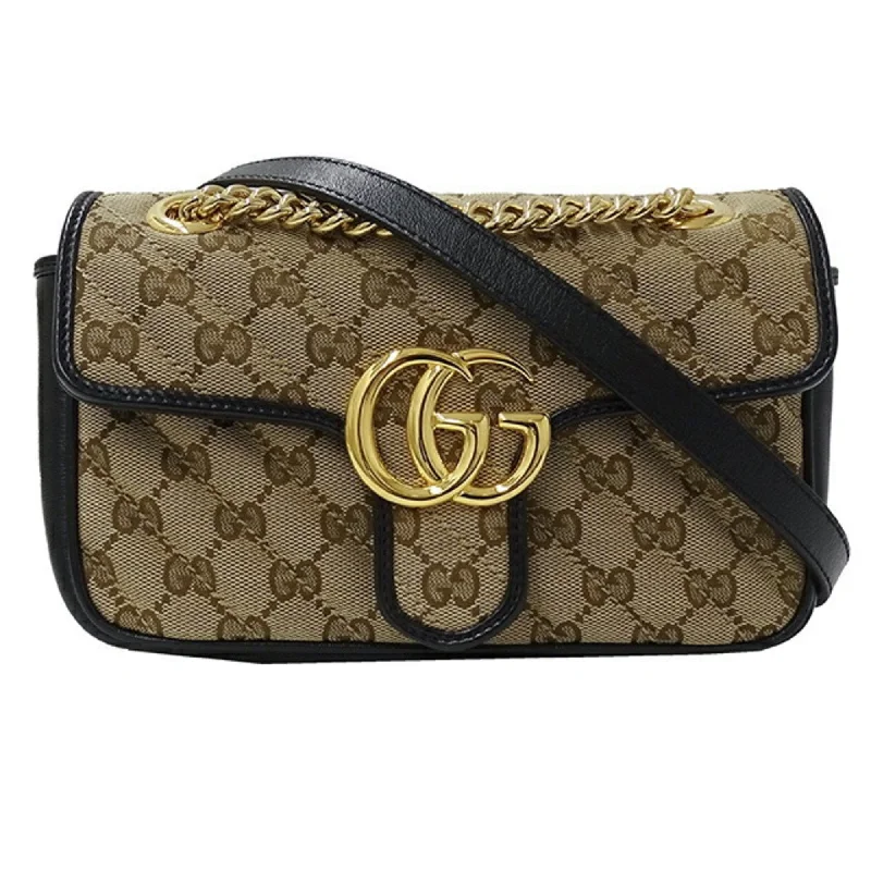 Affordable Bags For Budget Shoppers Gucci Gg Marmont  Canvas Shoulder Bag (Pre-Owned)