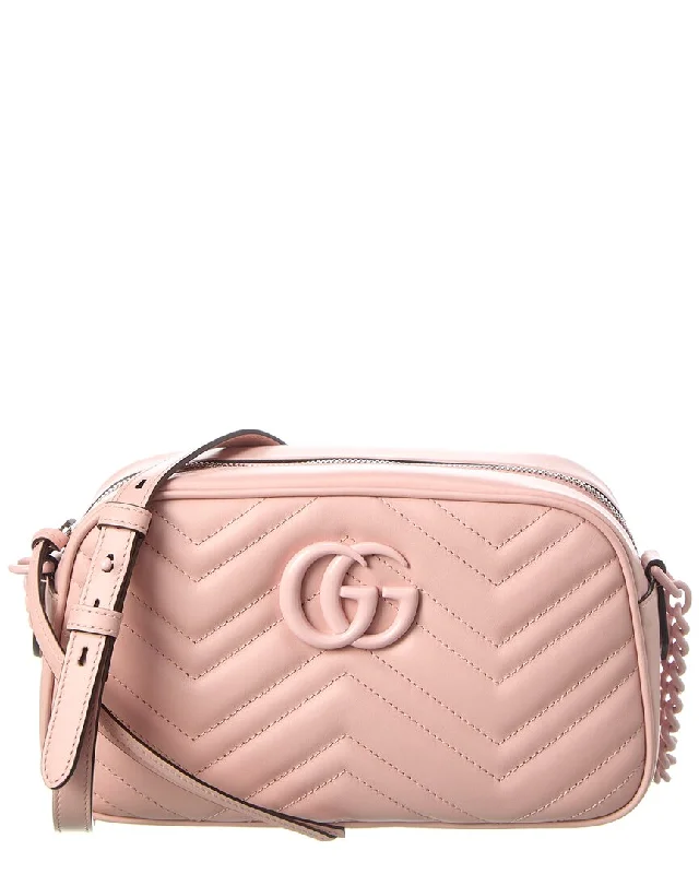Tote Bag For Everyday Use Gucci GG Marmont Small Matelasse Leather Shoulder Bag