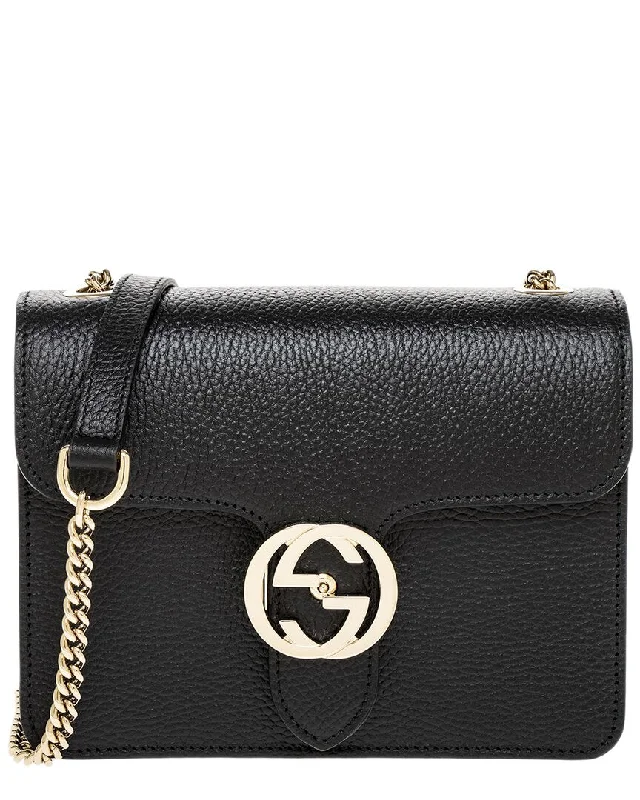 Limited-Time Offer On Trendy Bags Gucci Interlocking G Small Leather Shoulder Bag
