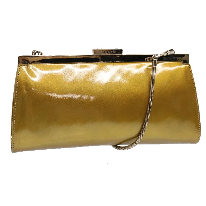 Seasonal Clearance Bags For Summer Gucci  Patent Leather Shoulder Bag (Pre-Owned)
