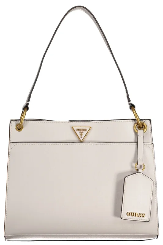 Black Friday Deals On Stylish Handbags Guess Jeans Chic  Polyurethane Shoulder Bag with Women's Logo