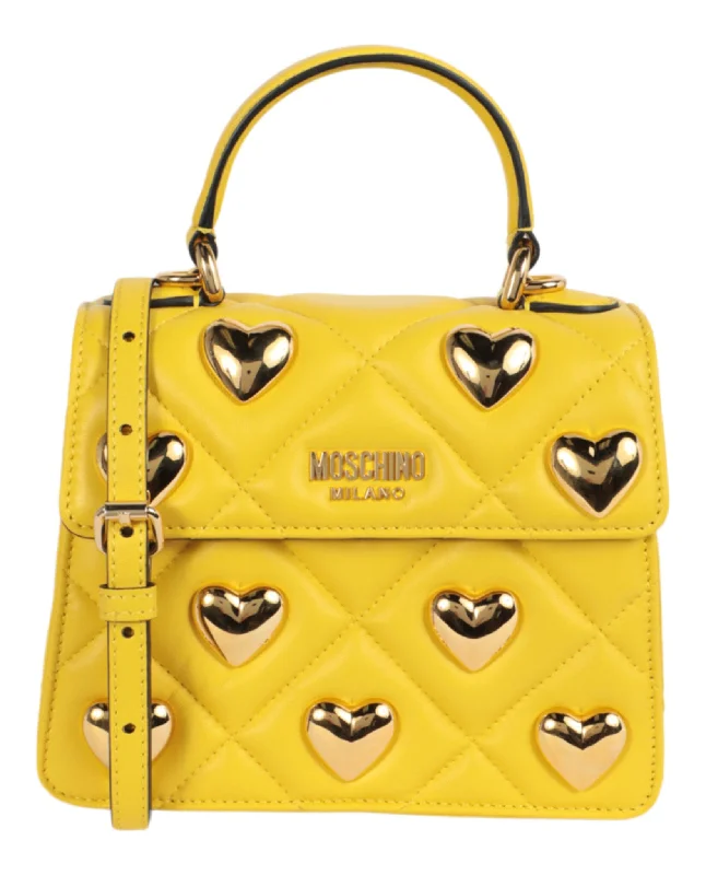 Modern And Limited-Time Offer Bags Heart Studs Quilted Shoulder Bag