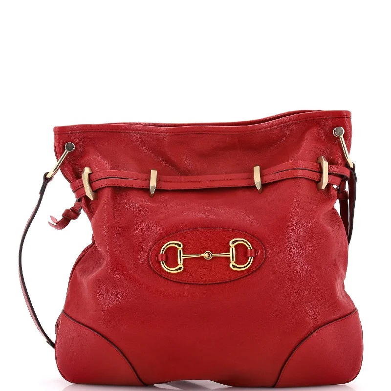 Bold And Flash-Sale Bags Horsebit 1955 Messenger Bag Leather Large