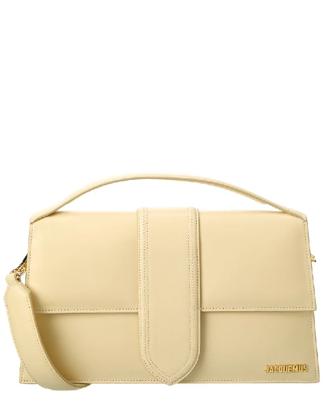 Discounted Designer Bags For Clearance Sale Jacquemus Le Bambinou Leather Shoulder Bag