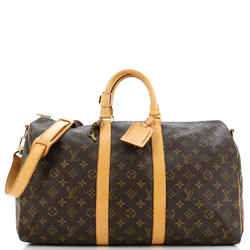 Seasonal Clearance Bags For Summer Keepall Bandouliere Bag Monogram Canvas 45