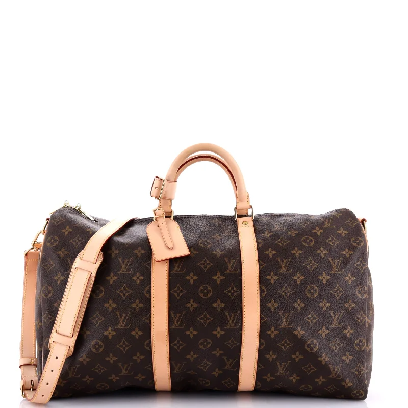 Seasonal Sale Bags Keepall Bandouliere Bag Monogram Canvas 50