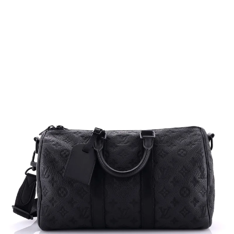 Clearance-Priced Bags Keepall Bandouliere Bag Monogram Taurillon Leather 35