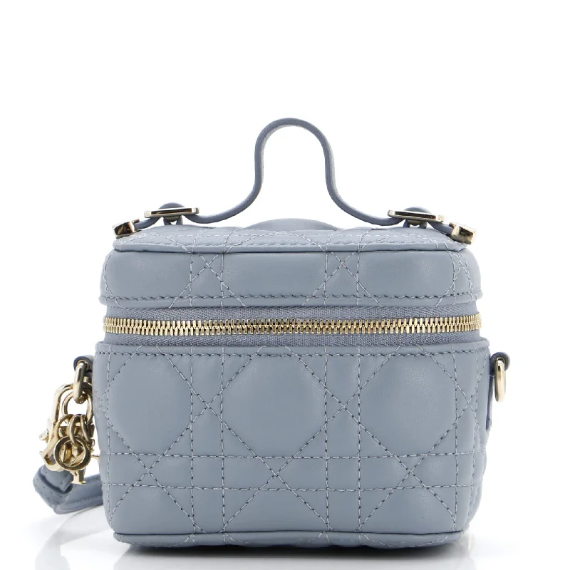 Designer-Inspired Bags At Budget-Friendly Prices Lady Dior Vanity Case Cannage Quilt Lambskin Micro