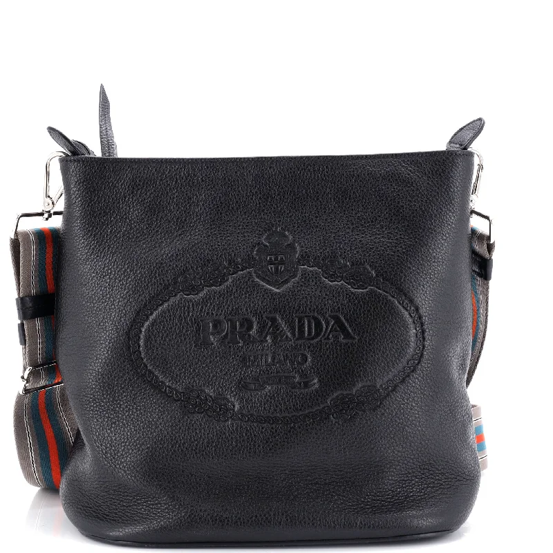 Handbag For Women Logo Bucket Messenger Bag Vitello Phenix Medium