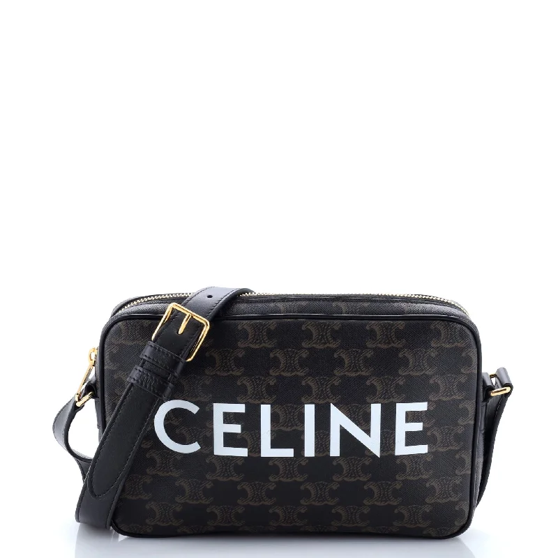 Limited-Time Offer On Trendy Bags Logo Messenger Bag Triomphe Coated Canvas Medium Limited-Time Offer On Trendy Bags Logo Messenger Bag Triomphe Coated Canvas Medium