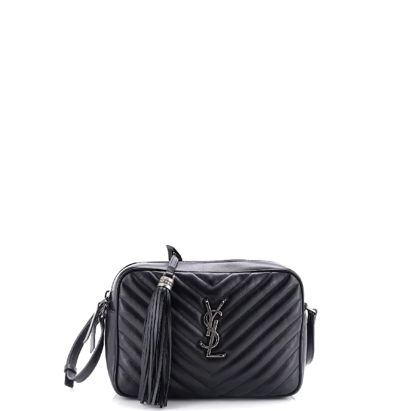 Eco-Friendly Bags With Discounts Lou Camera Bag Matelasse Chevron Leather Small