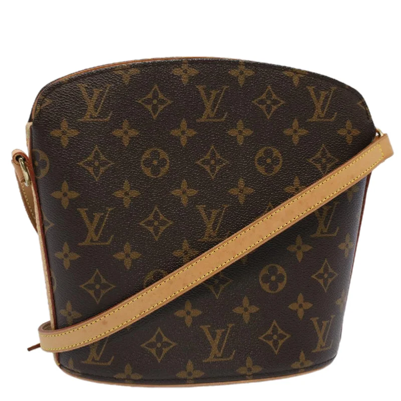 Customizable Bags For Personalized Style Louis Vuitton Drouot  Canvas Shoulder Bag (Pre-Owned)