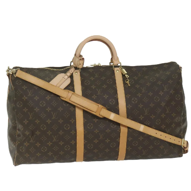 High-Quality Bags On Flash Sale Louis Vuitton Keepall Bandoulière 60  Canvas Shoulder Bag (Pre-Owned)