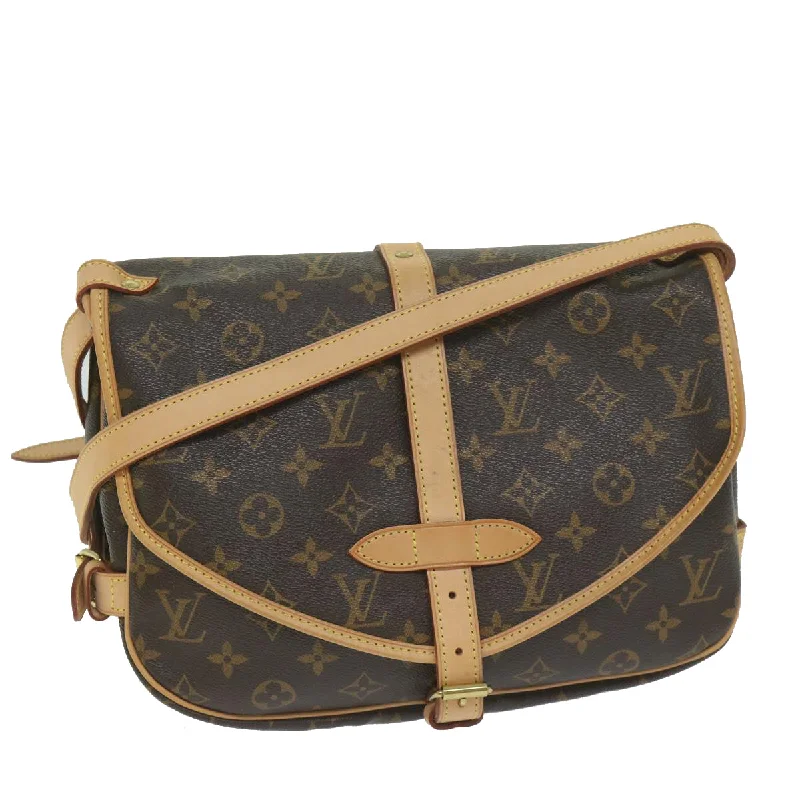 Affordable Bags For College Students On Sale Louis Vuitton Saumur  Canvas Shoulder Bag (Pre-Owned)